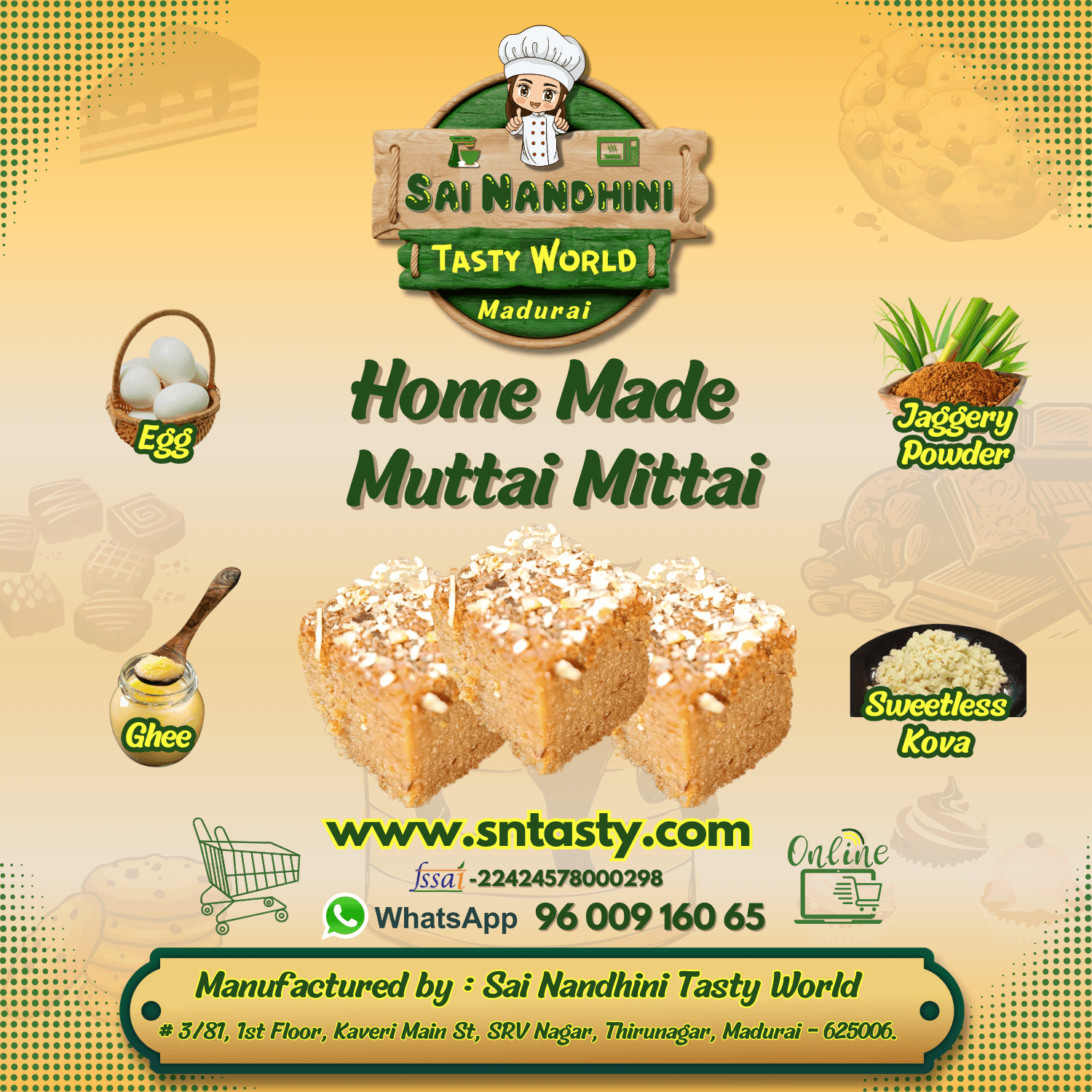 Wheat Muttai Mittai