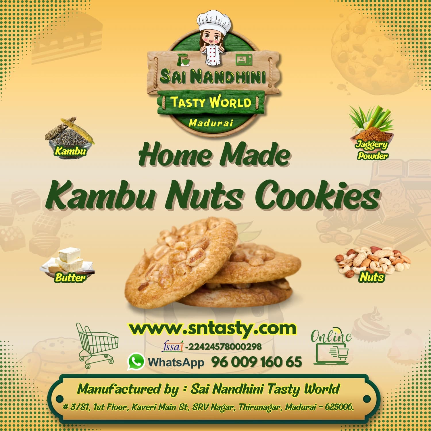 Kambu Nuts Cookies